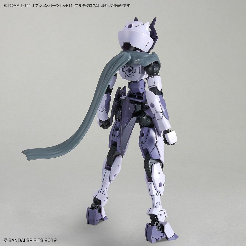 BANDAI SPIRITS 30MM Набор дополнительных деталей 14 Масштаб Пластиковая модель (Мульти-ткань) 1/144 Предварительно окрашенная