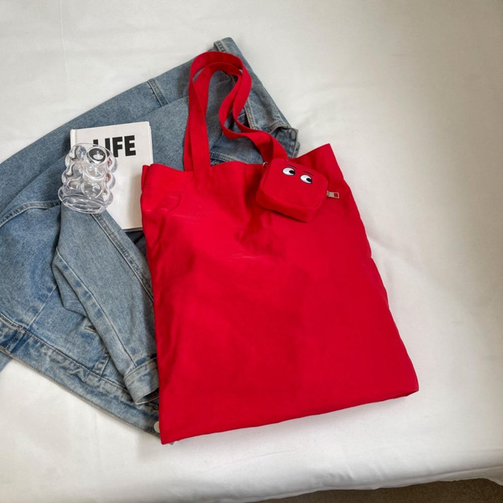 Кошелек для монет «Большой глаз», Складная сумка через плечо, Сумка для покупок, Красочная сумочка, Студенты