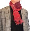 Cashmere Mini Insert Scarf for Men and Gift Air Fluffy I.P.P. 100% Scarf, Women, Knitted, 3-Color Mix, Idea, I.P.P. (Red)