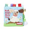 Infant Cloth Book Cute Animal Learning Rattle Wear Resistant Educational ToyType C