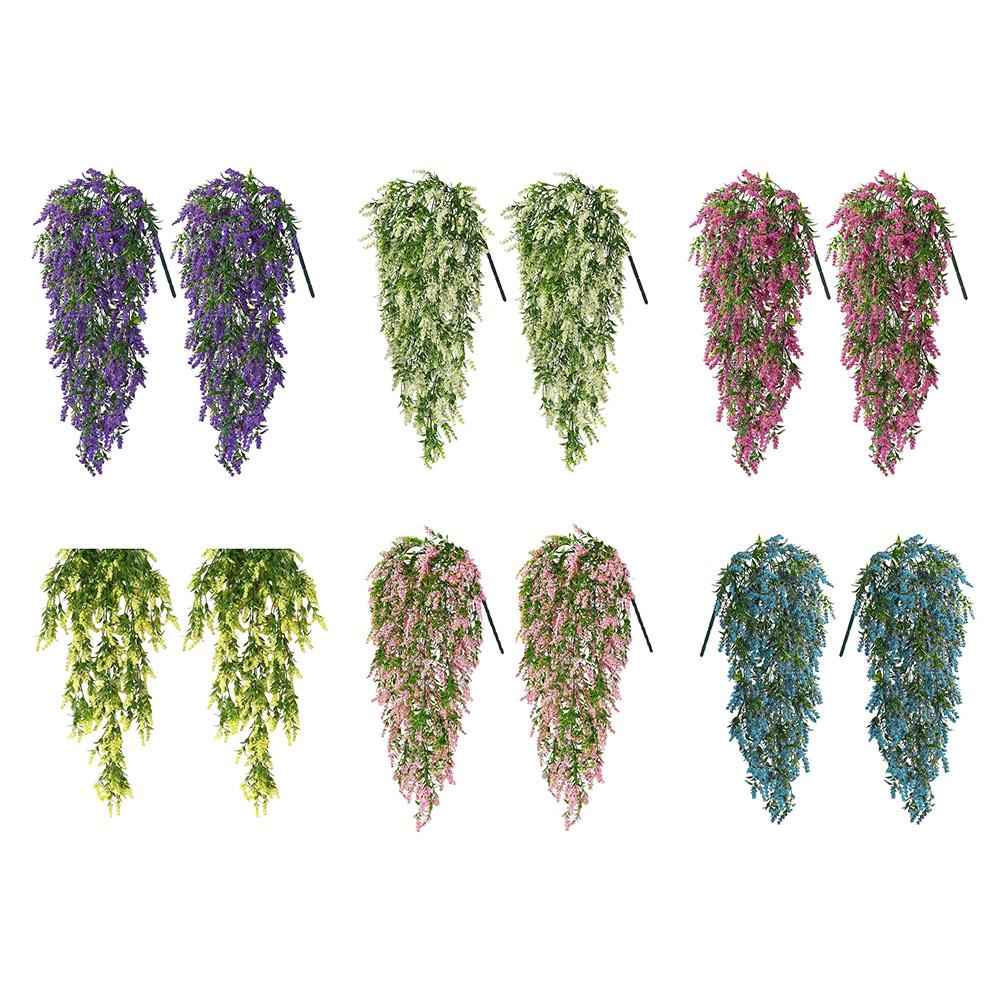 Artificial Flower Vine Faux Plants Wisteria Decoration