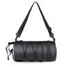 Black Bike Handlebar Bag Compact Bike Frame Bag Durable Bike Front Bag  Mountain Biking