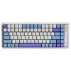 LANGTU Mechanical Hot English 85 Gold Mechanical Gaming LED Japanese Instruction Manual Keys Gold Axis Purple and Keyboard, Swap, Layout, Keys, Axis,