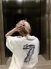 Women's Oversized White Cotton T-Shirt - Summer 2025 Casual Style