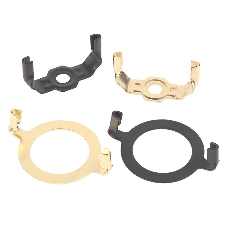 Держатель арфы для абажура E14,E26,E27 Адаптер для основания лампы Регулируемый комплект арфы для лампы Золотая черная роговая рамка Кронштейн для абажура