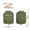 Zipper Closure Pickleball Paddle Cover Waterproof Pickleball Racket Bag  Unisex