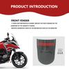 Front Mudguard Fender Extender Extension For HONDA NC750X NC750S NC700X NC700S NC700 NC750 S/X NC 750 700 2014-2023 2022 2021