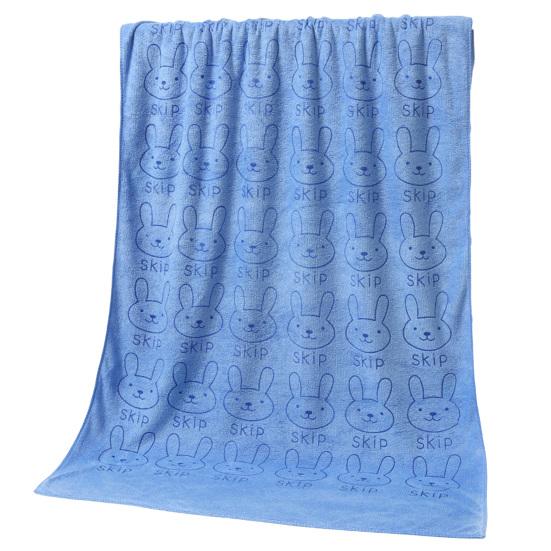 Банное полотенце Сильная впитываемость воды Быстросохнущее Мультяшный принт Комфорт Дети Впитывающее полотенце для душа Принадлежности для ванной