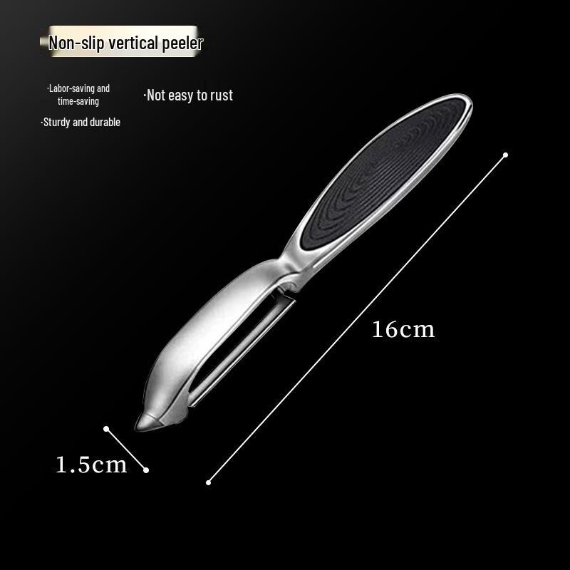 Многофункциональная овощечистка/скребок из нержавеющей стали для фруктов и картофеля