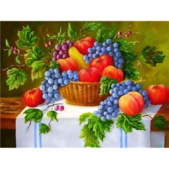 HUACAN 5D Алмазная вышивка Фрукты Рукоделие Квадратная вышивка крестиком Алмазная картина Декор