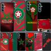 Чехол для телефона Флаг Марокко для Samsung Galaxy A54 A34 A24 A14 A04 A04S A12 A22 A32 A52S A72 A53 A33 A23 A13 4G A73 A42 5G