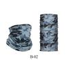 Защита от ультрафиолета Ice Silk Face Cover Neck Tube Outdoor Sports Bandana Scarf Дышащий шарф для пешего туризма Neck Gaiter Bandana