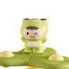 Emotional Comfort Plastic Eco-friendly Colorful Cartoon Animal Rattle Baby Soothing Toy Spinning Top