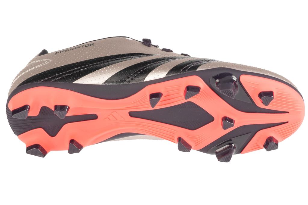 Бутсы для футбола adidas Predator Club Jr FxG, серые для мальчиков