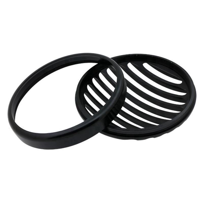 Black Shallow Cut Headlight Grill Cover For Triumph Bobber black 2017-2025 Model