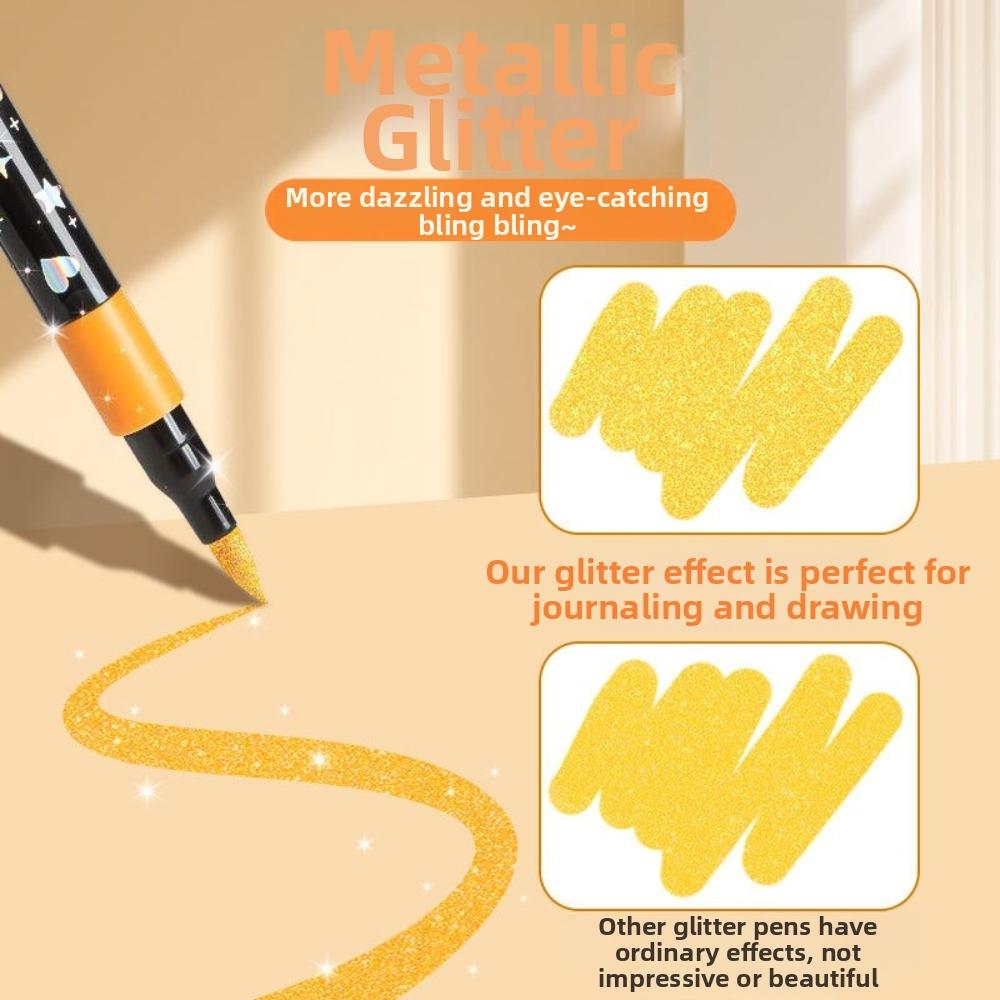 Washable Ink Acrylic Marker Soft Head Design Painting Pen New Art Pen for Elementary School