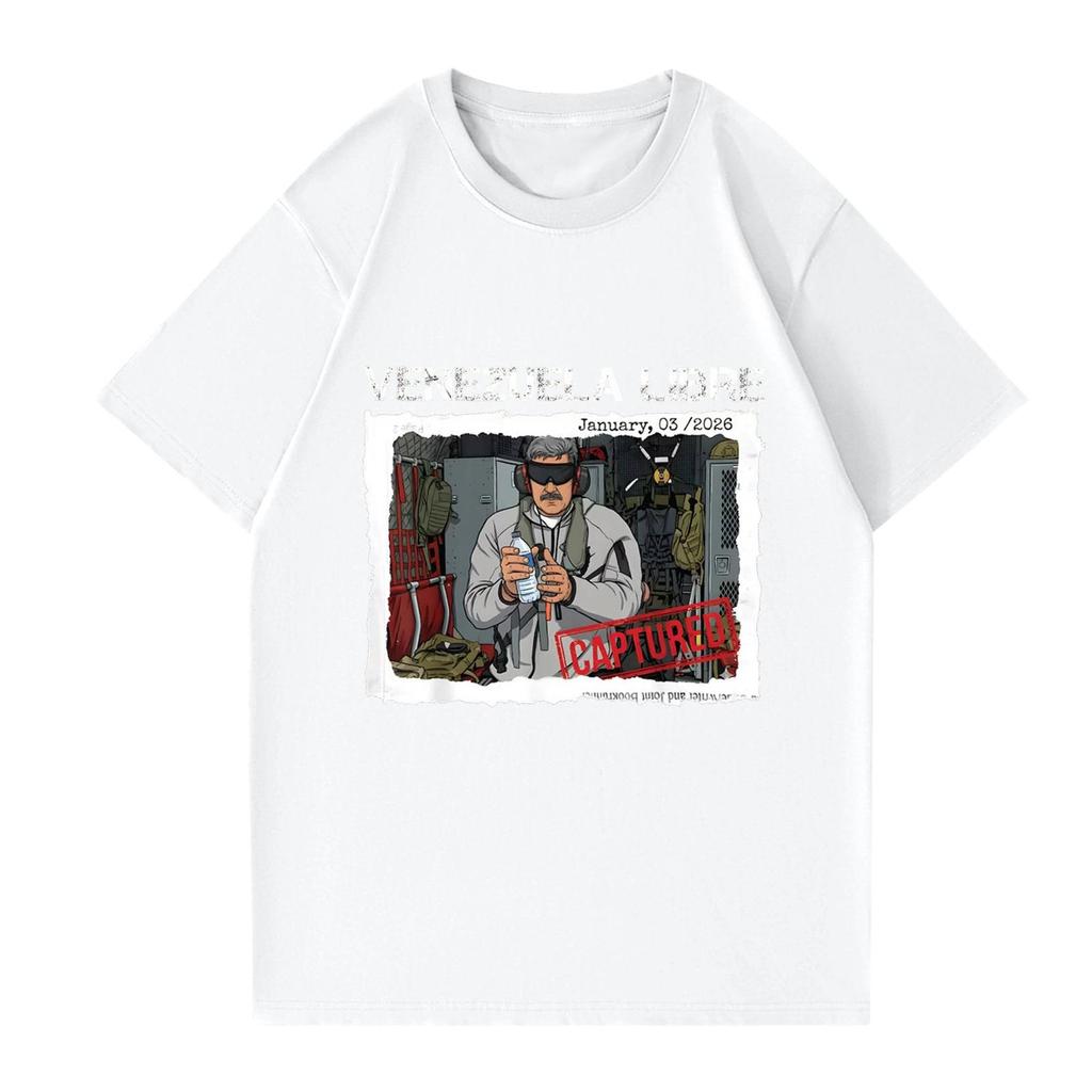 Женская и мужская модная футболка с круглым вырезом, повседневная, с принтом, с коротким рукавом