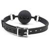 SM Gag Ball Diameter Silicone with Hole Mouth Plug Mouth Gag Ball SM Goods Restraints Cosplay Captive Play Slave Adult Goods Black 4.5cm (M4.5cm)