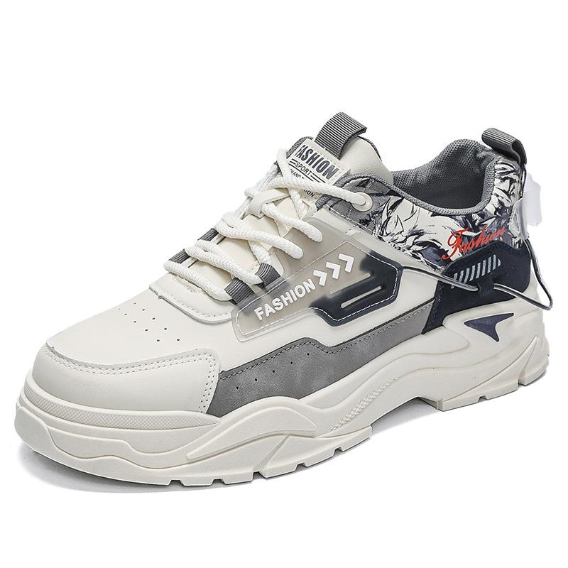 Новая весенняя мужская обувь, модная повседневная обувь, студенческая обувь для бега и спорта, мужская обувь в корейском стиле, модные кроссовки для папы