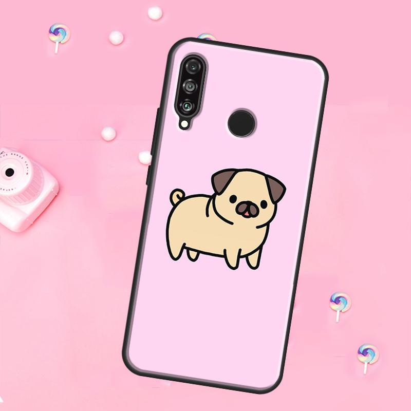 Funny Pug Dog For Huawei Nova 10 9 SE 3i 7i 8i 11i 12i Y73 Y90 Y70 Y72 Y61 Y91 P60 Pro P30 P40 Lite Case
