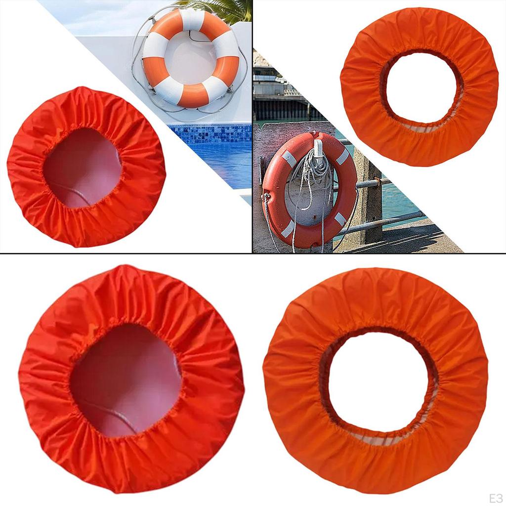 Boat Life Buoy Cover Easy To Use Wear Resistant Lifebuoy Protective Sleeve