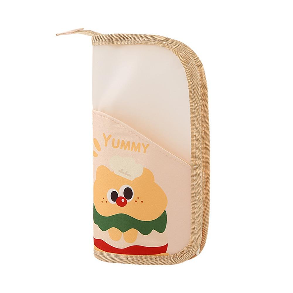 Professional Polyester Folding Makeup Bag Folding Design Portable Stand Cosmetic Bag Waterproof Make Up Organizer Travel Use
