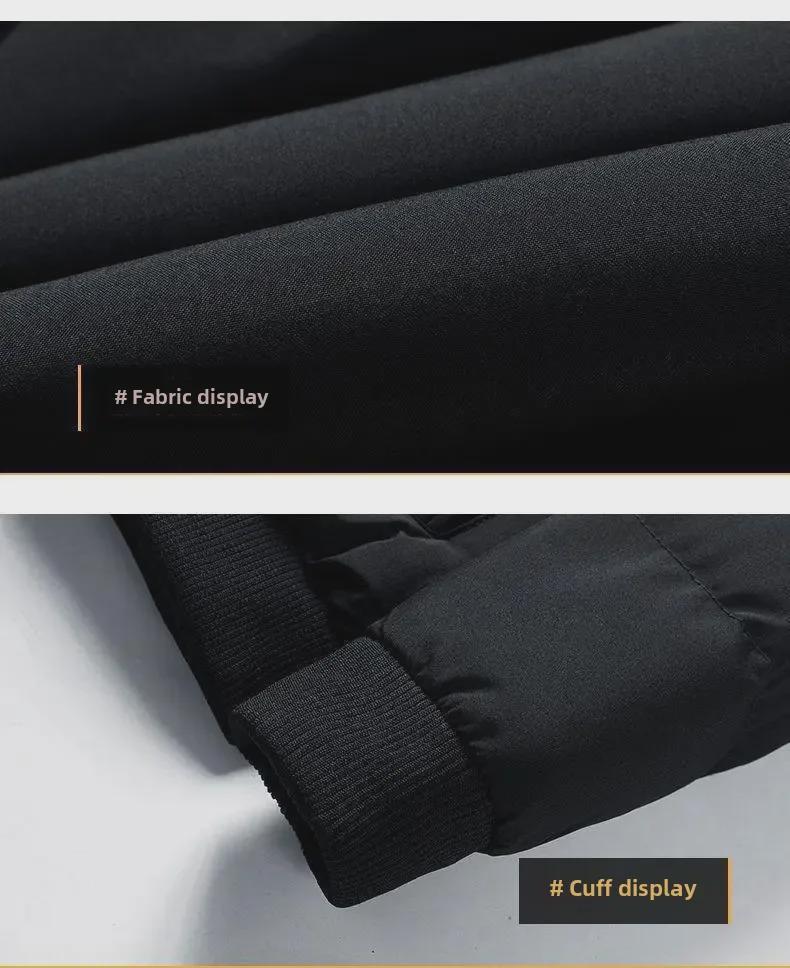 Men's Winter Thickened Cotton Jacket, New Casual Youthful Style, Trendy All-Match Top