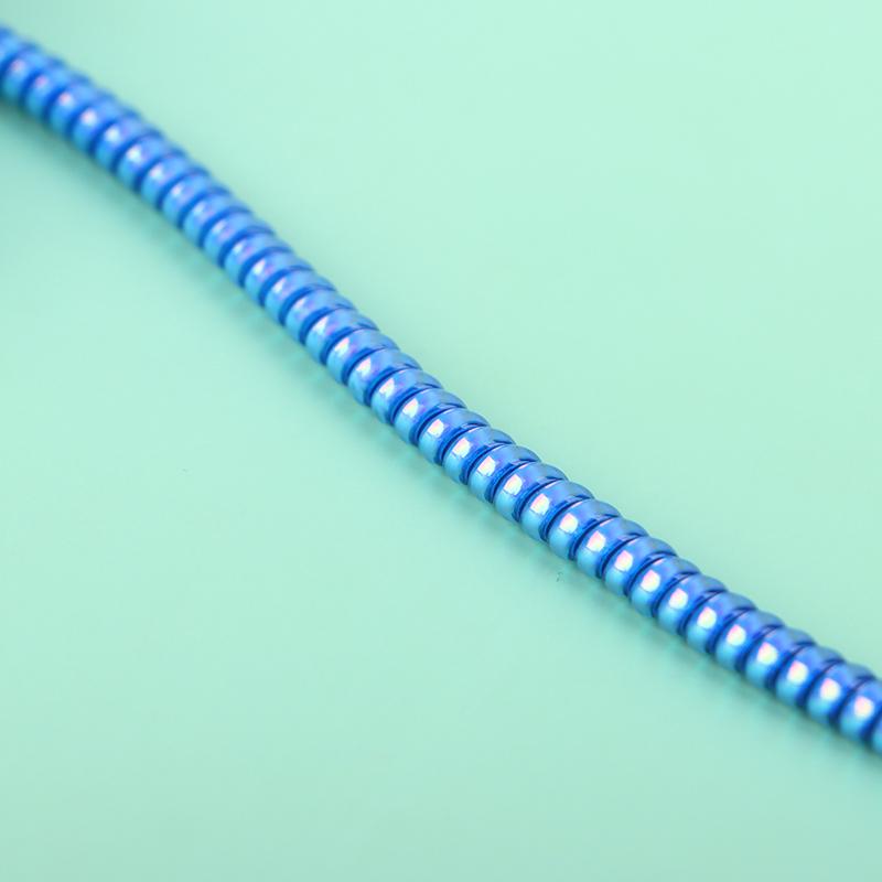 1,6 м цветной кабель переплетается веревка спиральный кабель протектор универсальный чехол для зарядного кабеля рукав защитник анти-перелом управление