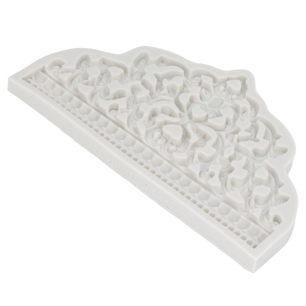 Pearl Border Detail Fondant Mold Food Grade Silicone Chocolate Mold  Craft Making