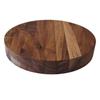 PLATE MADE OF ACACIA WOOD FOR SERVING TRAY 16 x 3 cm