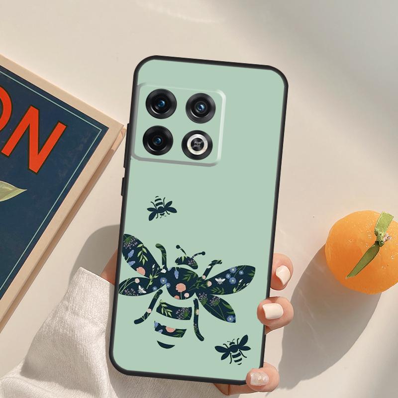 Bee Bumblebee Pattern Case For OnePlus 13R 12R 10R 13T 10T 11 12 13 15 OnePlus Nord 5 CE 2 3 4 Lite N20 N30 Cover