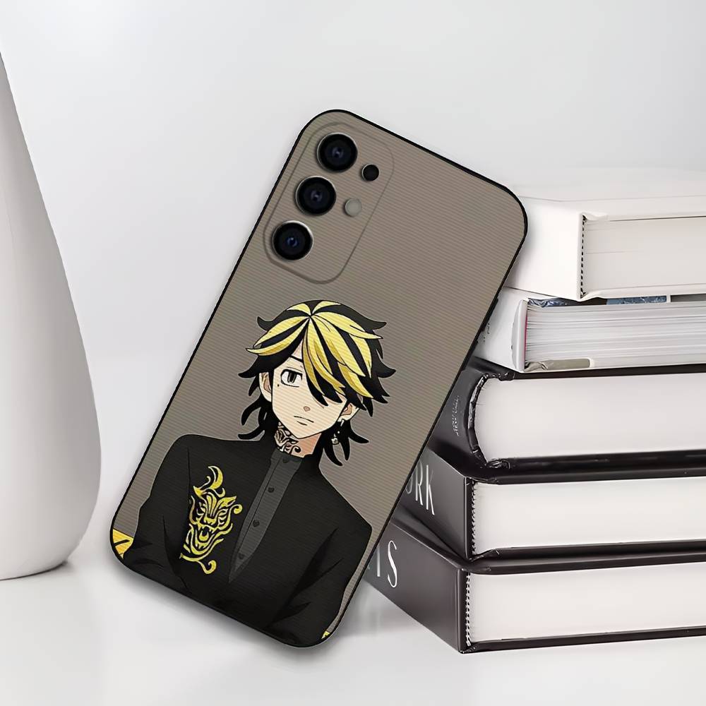 Чехол для телефона Kazutora Hanemiya T-Tokyo R-Revengers Силиконовый Мягкий Для Samsung S25,S24,S21,S22,S23,S30,Ultra,S20,Plus,Fe,Lite
