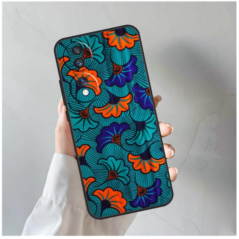 African Wax Fabric Case For Honor X9a X8a X6a X7a X6 X7 X8 X9 X9b X8b Honor 70 50 90 Lite Magic 5 6 Pro Cover