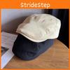 Wide Retro Brim Cotton Cap For Autumn Winter Seasonal Sun Unisex Protection