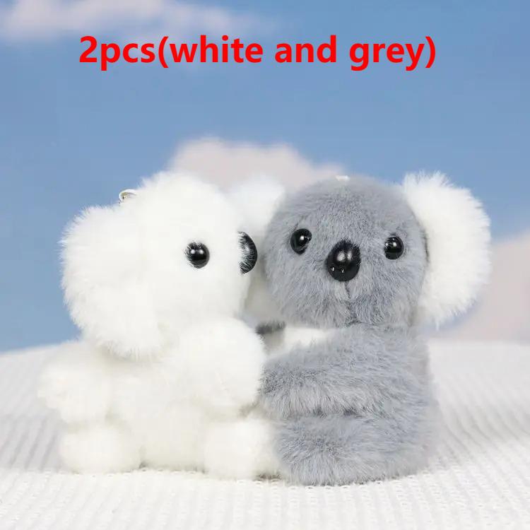 Милый Плюшевый Подвеска Коала Маленький Мягкий Коала Брелок для Детской Сумки Девочек Мягкие Лесные Мягкие Игрушки Сувениры для Вечеринки