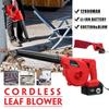 Handheld Cordless Leaf Air Blower Electric Hair Dryer Dust Sweeper Vacuums 12800mAh Li-ion Battery 220V
