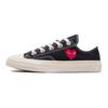 X Comme des Garçons PLAY Chuck 70 Ox 'Single Heart Black' A08806C