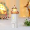 Lighthouse Night Light Lamp Creative Novelty with Bluetooth Speaker for Kids Bedroom Boys