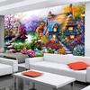 DIY 5D Diamond Mosaic Landscapes Garden Lodge Painting Cross Stitch Kits Diamonds Embroidery Home De