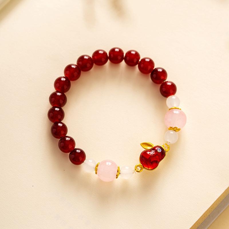 10 мм керамические украшения конфетного цвета полный браслет из бусин эластичный браслет в старинном стиле