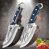 Kitchen Knife Forged Boning Knife Butcher Knife Stainless Steel Cleaver Vegetable Fruit Knife with Cover