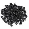 100PCS Black Plastic Mini Clips Small Claws Hair Clip Clamp Clothes Hair Accessories