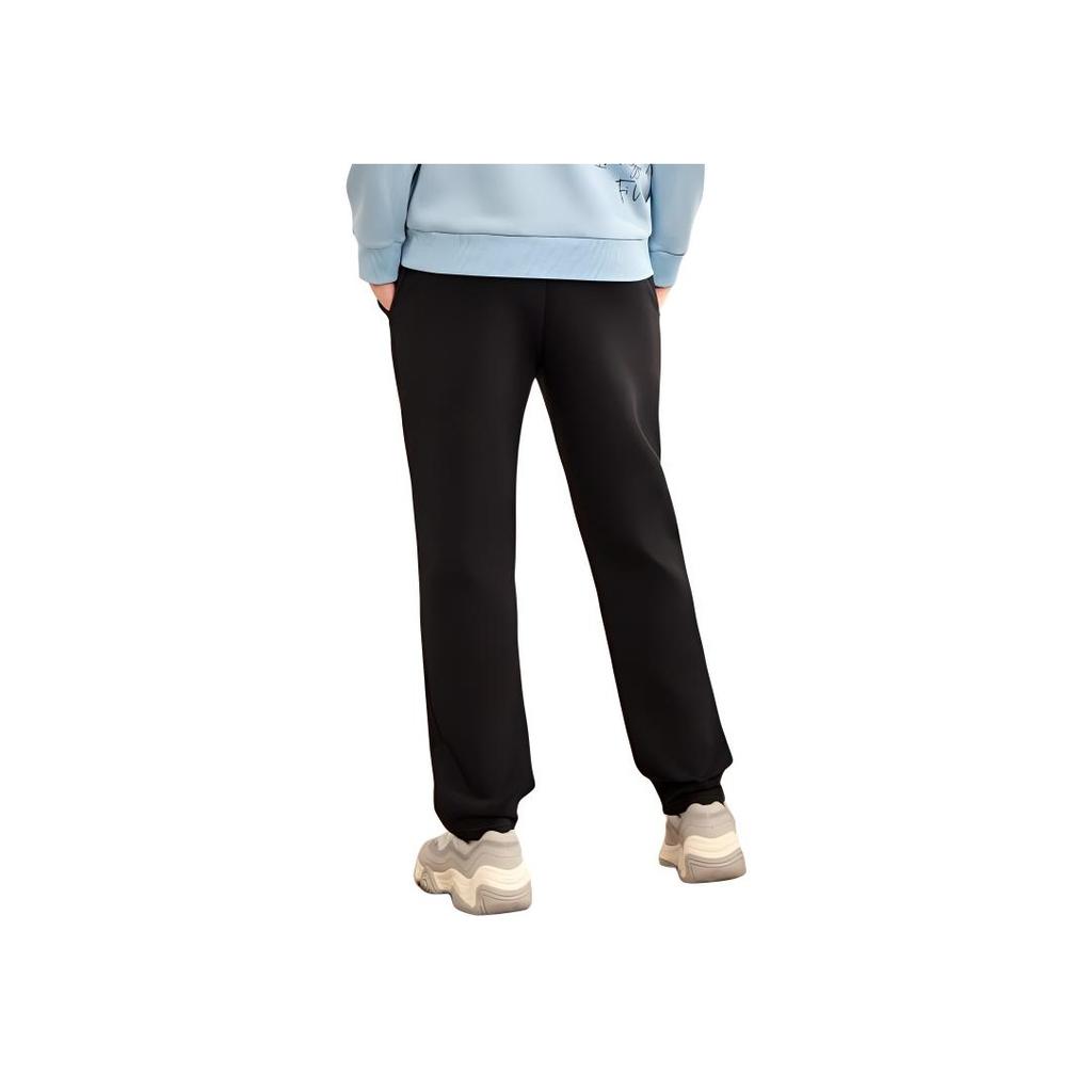 Новые вязаные спортивные брюки FILA мужские, цвет «реактивный черный» F51M348602ABK
