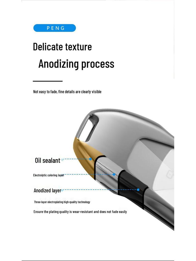 Xiaopeng P5/G3i/P7 Key Cover: Protective Case & Buckle for 21/22 Models – Unisex High-End Design