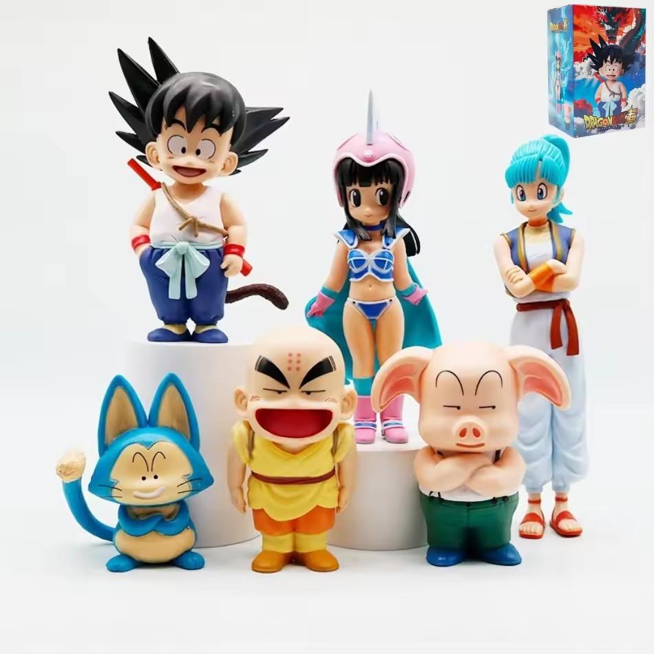 Новая аниме фигурка Dragon Ball Z DBZ Goku krillin Фигурка ПВХ Аниме Коллекционная Модель Игрушки Подарки