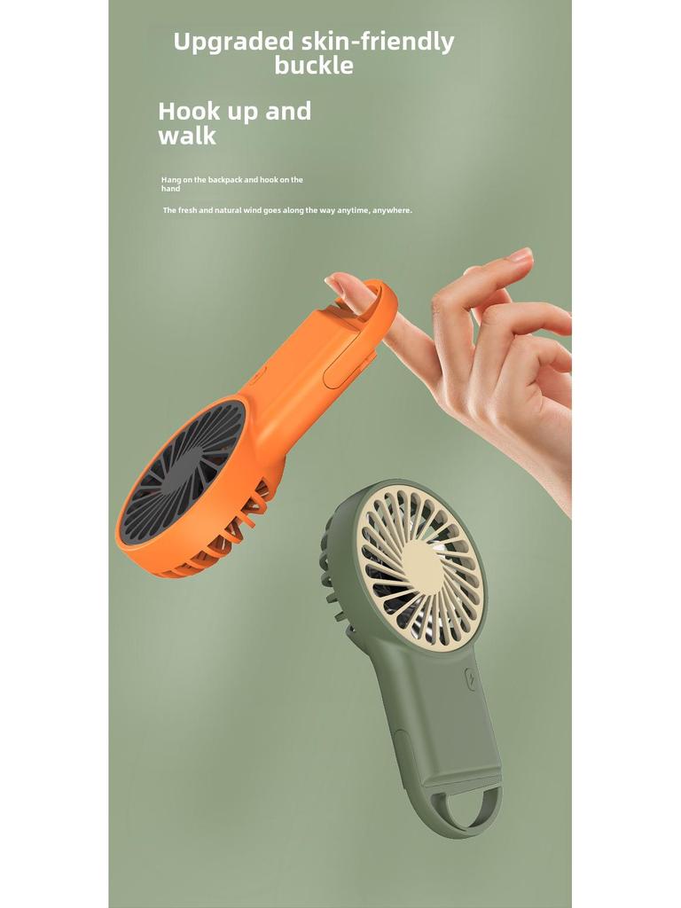 2025 Портативный складной вращающийся USB-вентилятор для использования на открытом воздухе и на рабочем столе