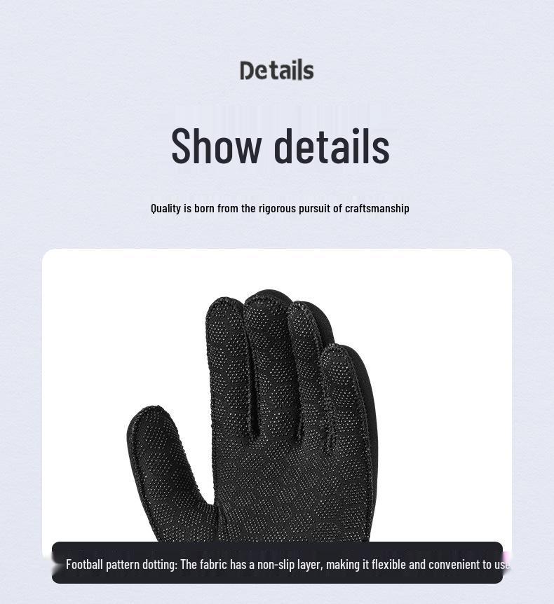 In-Stock Ouzo 5mm Thickened Warm Non-Slip Cut-Resistant Diving Gloves for Snorkeling, Surfing, and Fishing
