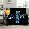 3D Ретро-игровое одеяло StarCraft Gamer, мягкое одеяло для дома, спальни, кровати, дивана, пикника, путешествия, офиса, отдыха, одеяло, детское одеяло