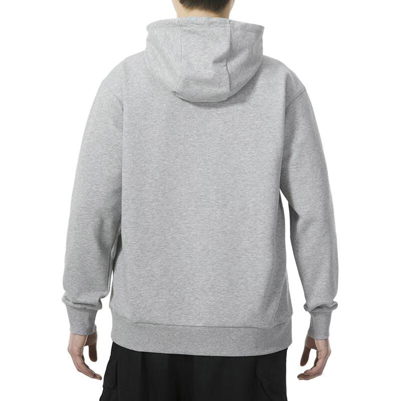 Adidas Сплошная толстовка с капюшоном, повседневная толстовка с длинным рукавом, мужские топы, серый JF3321