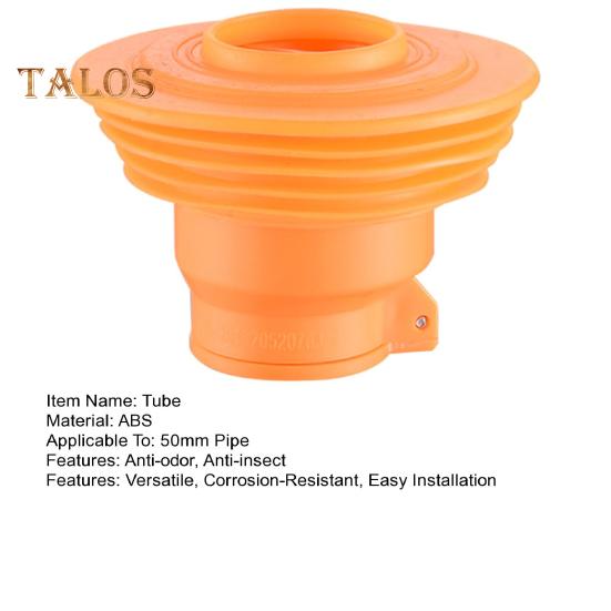 Герметик для сливной трубы Водонепроницаемый материал Простая установка Устойчивая к давлению напольная сливная труба Освежитель воздуха для ванной комнаты